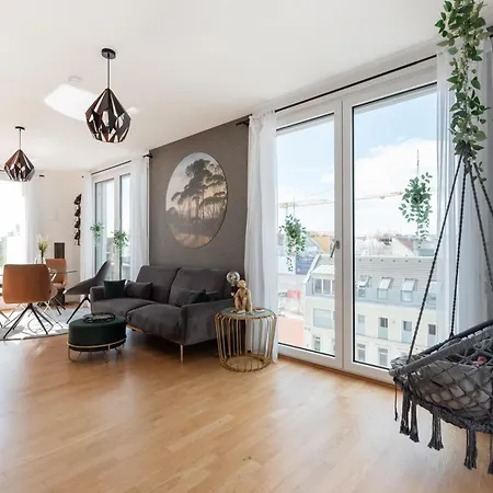 Apartment Mit Traumhafter Dachterrasse & Weitblick Vienna Esterno foto